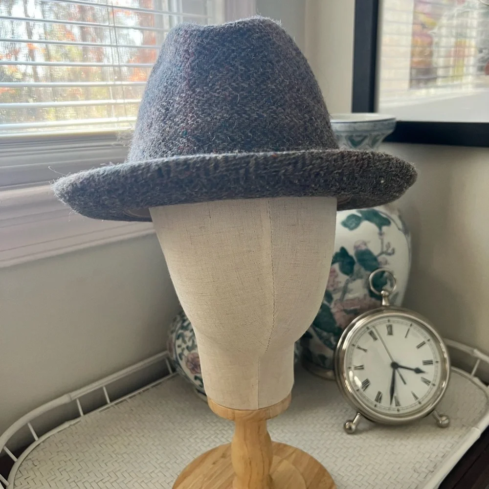 Vintage Adam New York tweed fedora